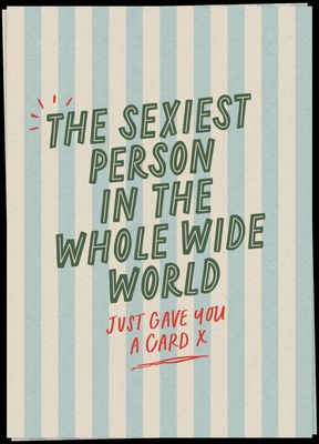 Kaart Sexiest Person On Earth Enkel