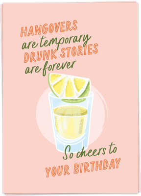 Kaart - Cheers To Your Birthday - SIngle