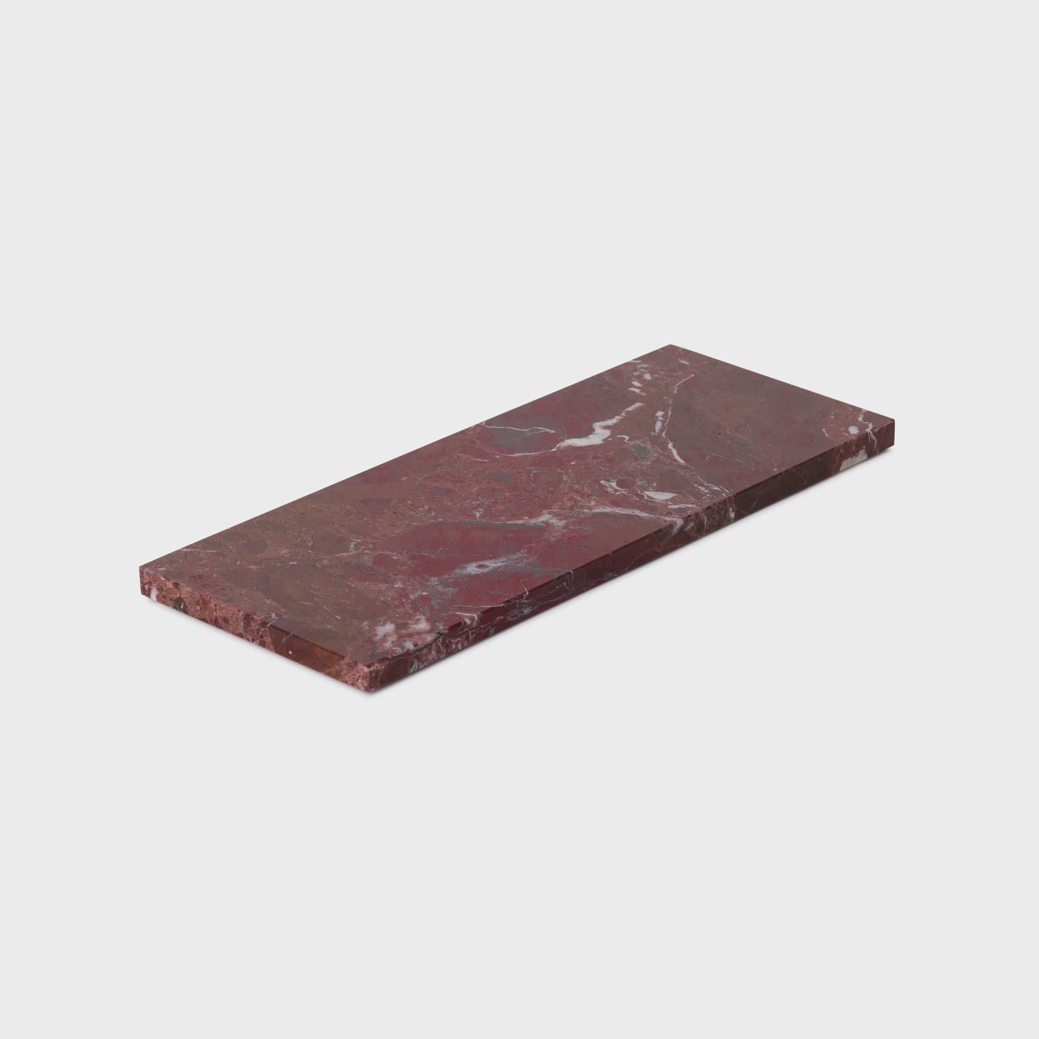 Marmer Dienblad Rood 10x25 cm