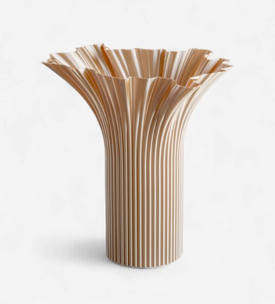 Wien Bloym Vase Secession Gold