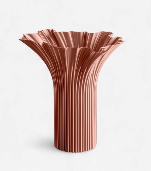 Wien Bloym Vase Patina Bronze