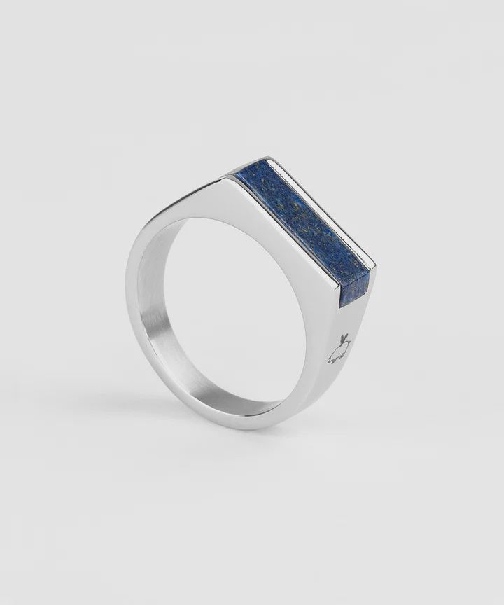 S02-163000-63 | Signet Ring 7mm Lapis Lazuli
