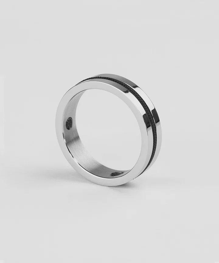 Navarch Ring 6mm Ring 66 | Navy