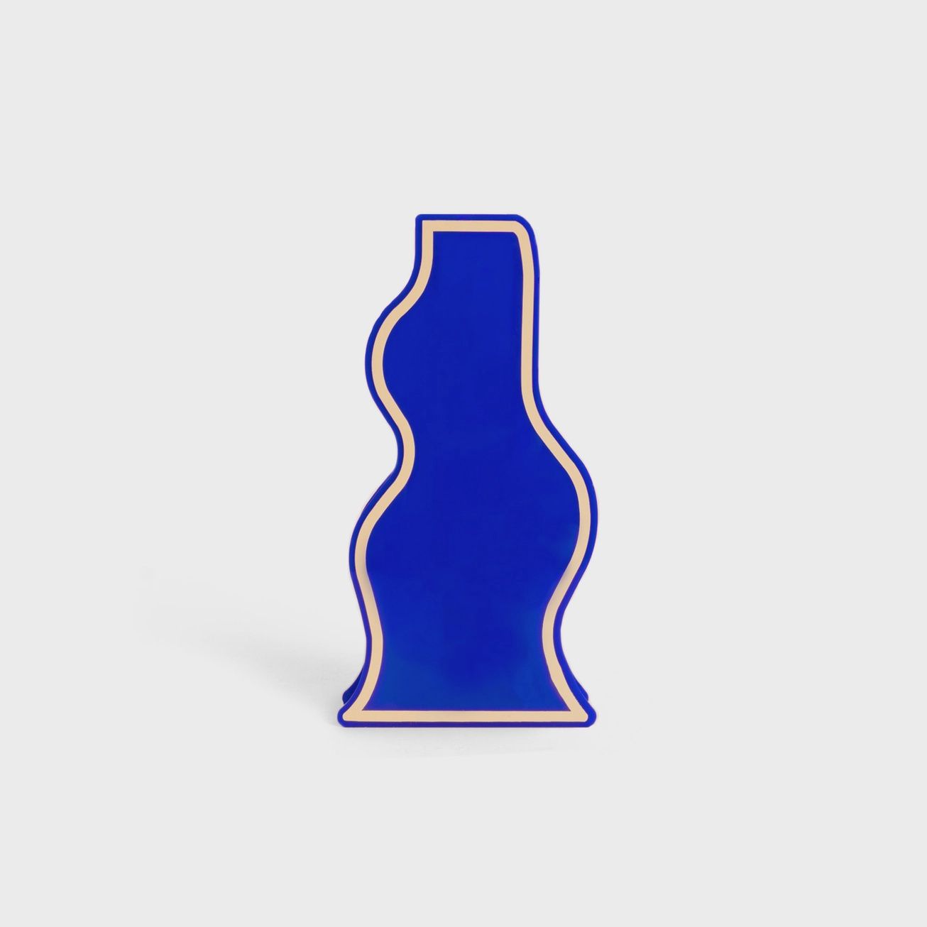 Blauwe Lijnen Vaas