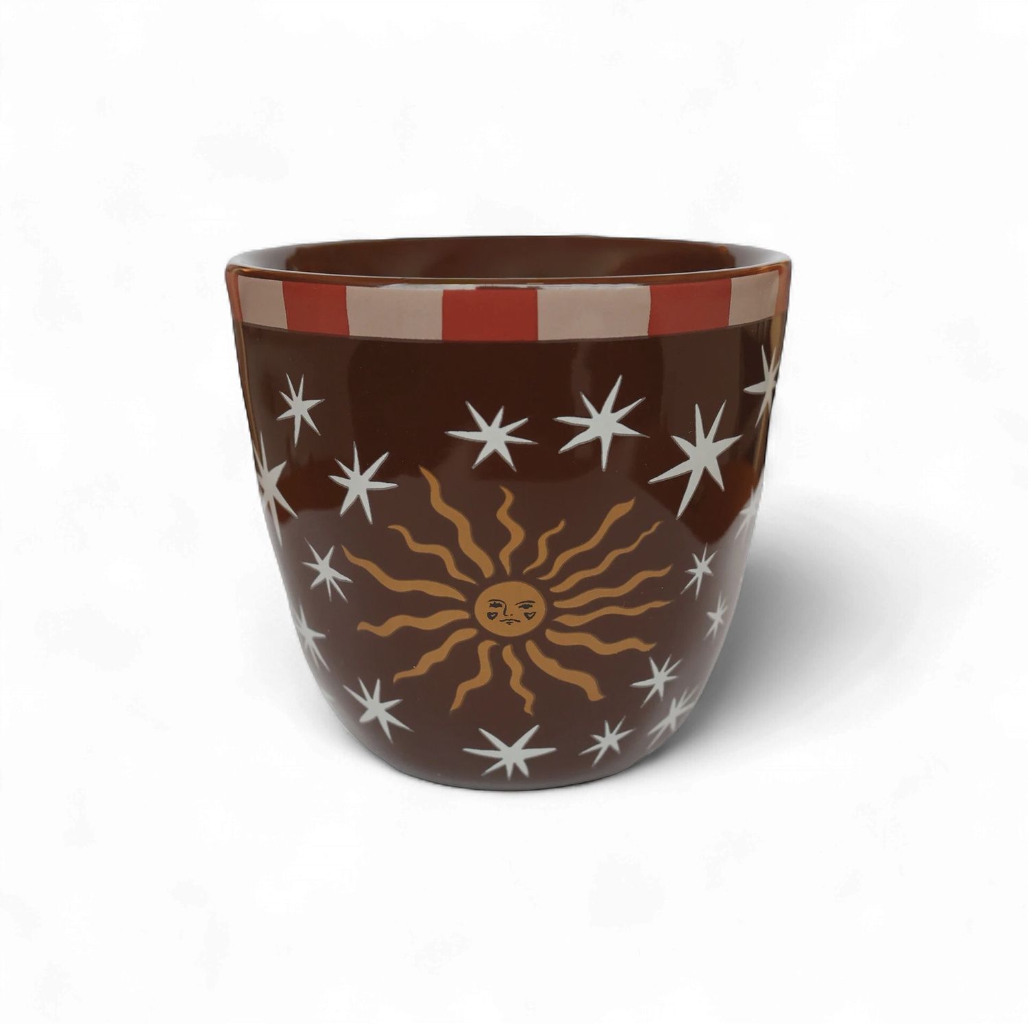Brown with Sun and Stars