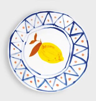 Plate Lemon Moroccan I