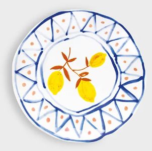 Plate Lemon Moroccan III