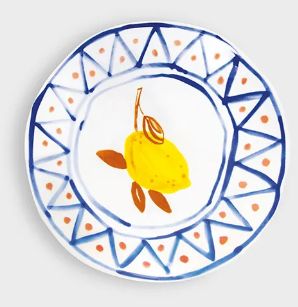 Plate Lemon Moroccan IV
