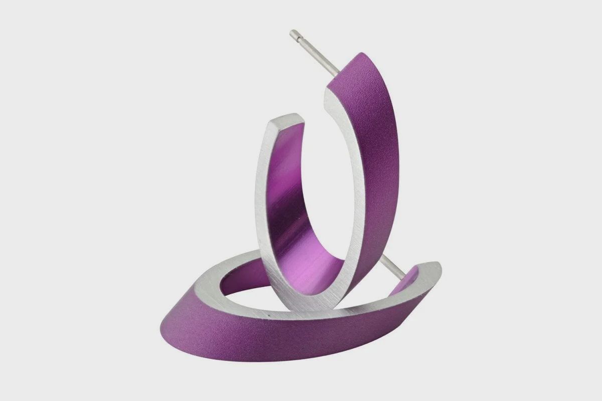 Clic Oorbellen Olivia Paars | O21P