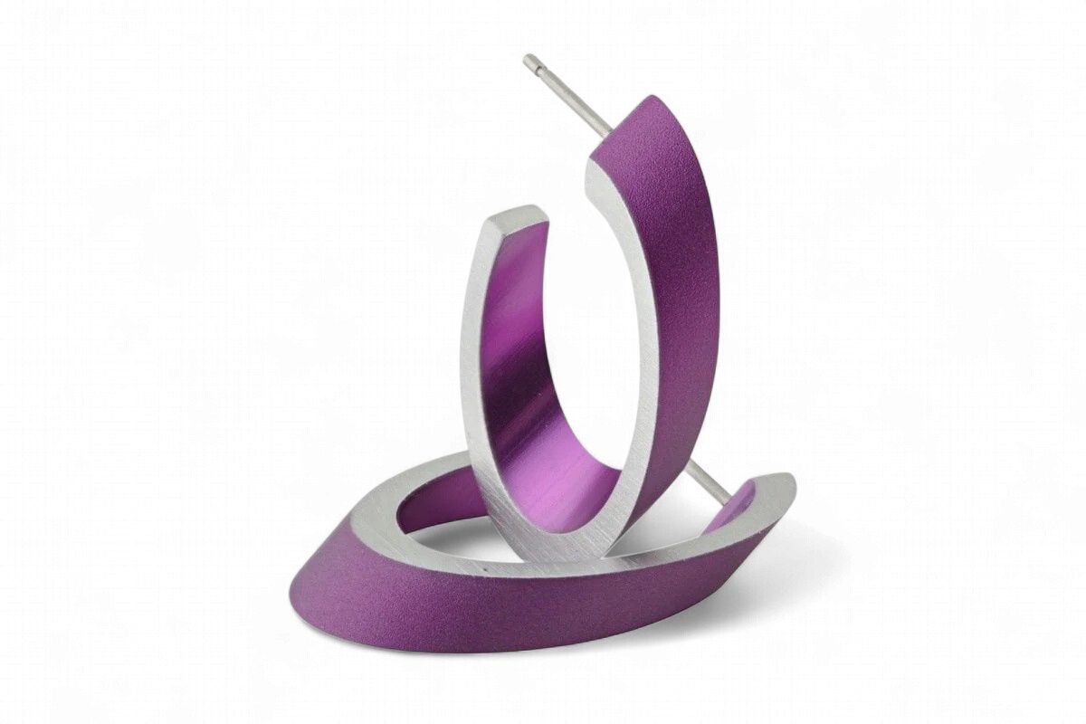 Clic Oorbellen Olivia Paars | O21P