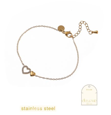 2 Hearts Bracelet
