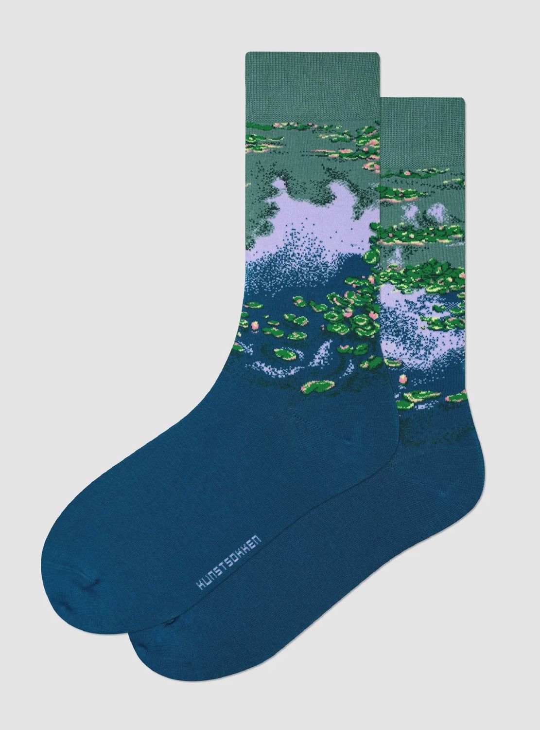 Kunstsokken - Waterlelies, Size: 36-40