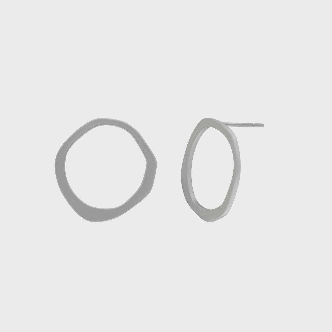 Elysian IN:STORE Cirkel Oorbel Zilver Plating