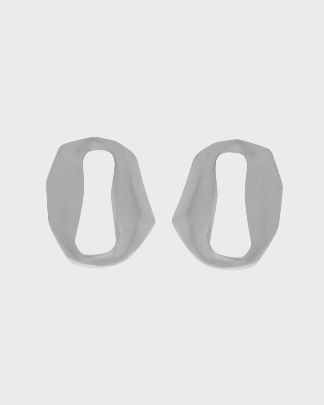 Elysian IN:STORE Link Fluid Post Oorbellen Zilver Plating