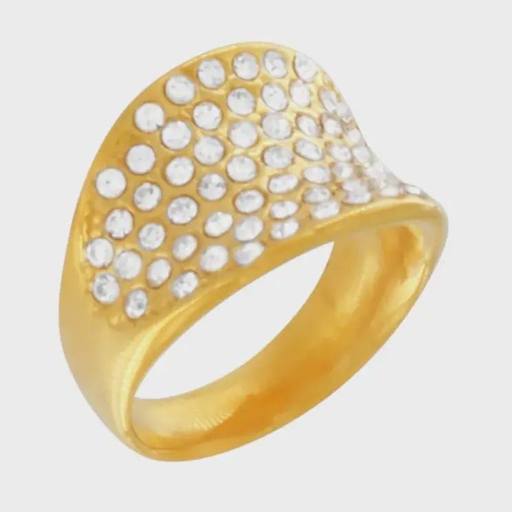 Joy \ Multi CZ Ring 18K Goud Verguld