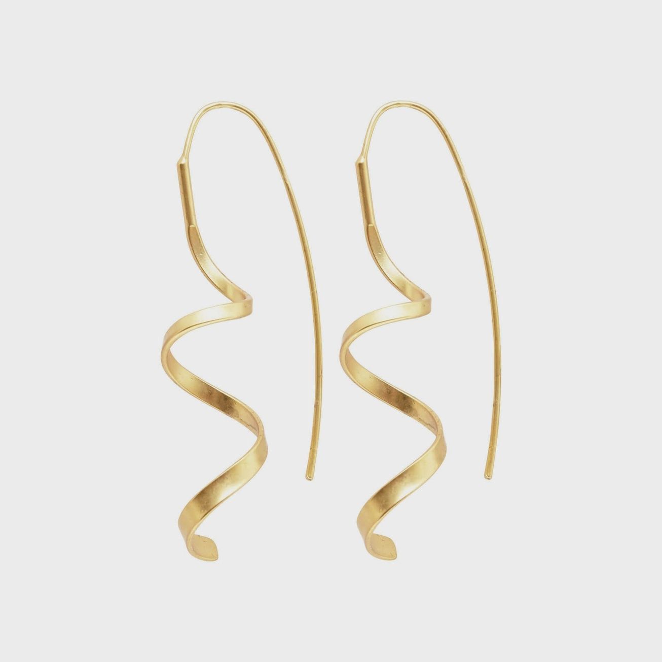 Tara Spinning Earring Gold Plating