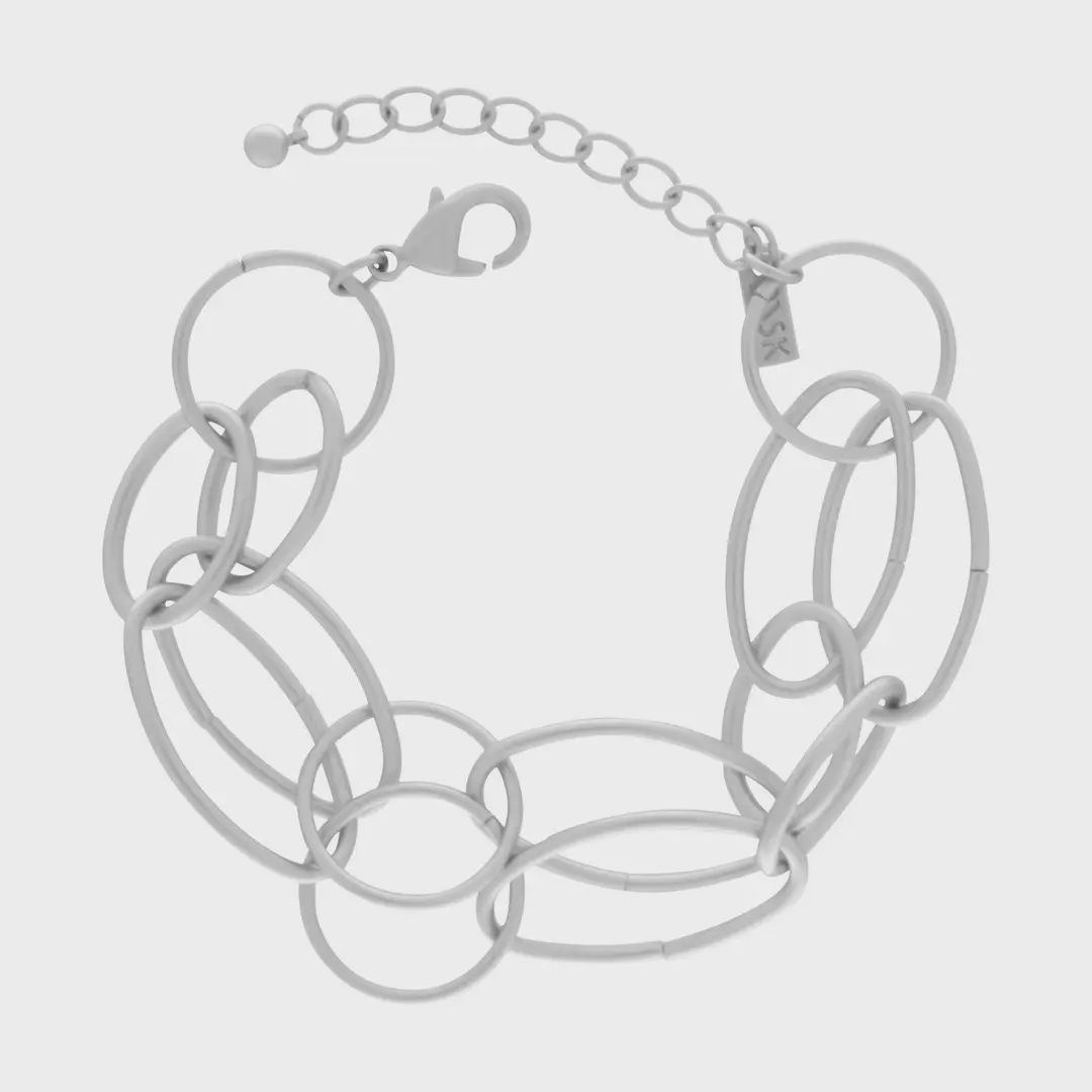 Tempeste IN:STORE Statement Armband Zilver Plating