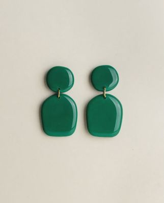 Earrings Nina - Emerald