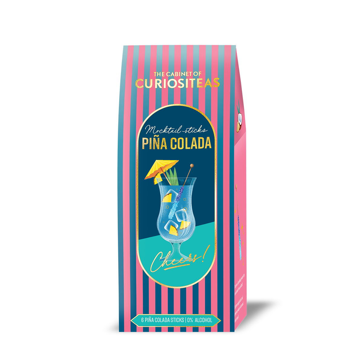 Pina Colada Mocktail Sticks