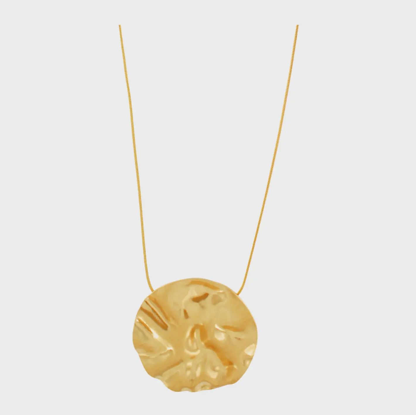 Elysian IN:STORE Verstelbar Curve Ketting Goud Verguld