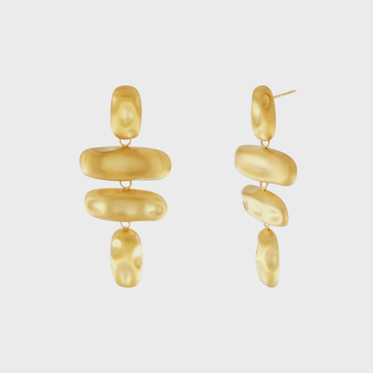 Courage Chandelier Earring Gold Plated