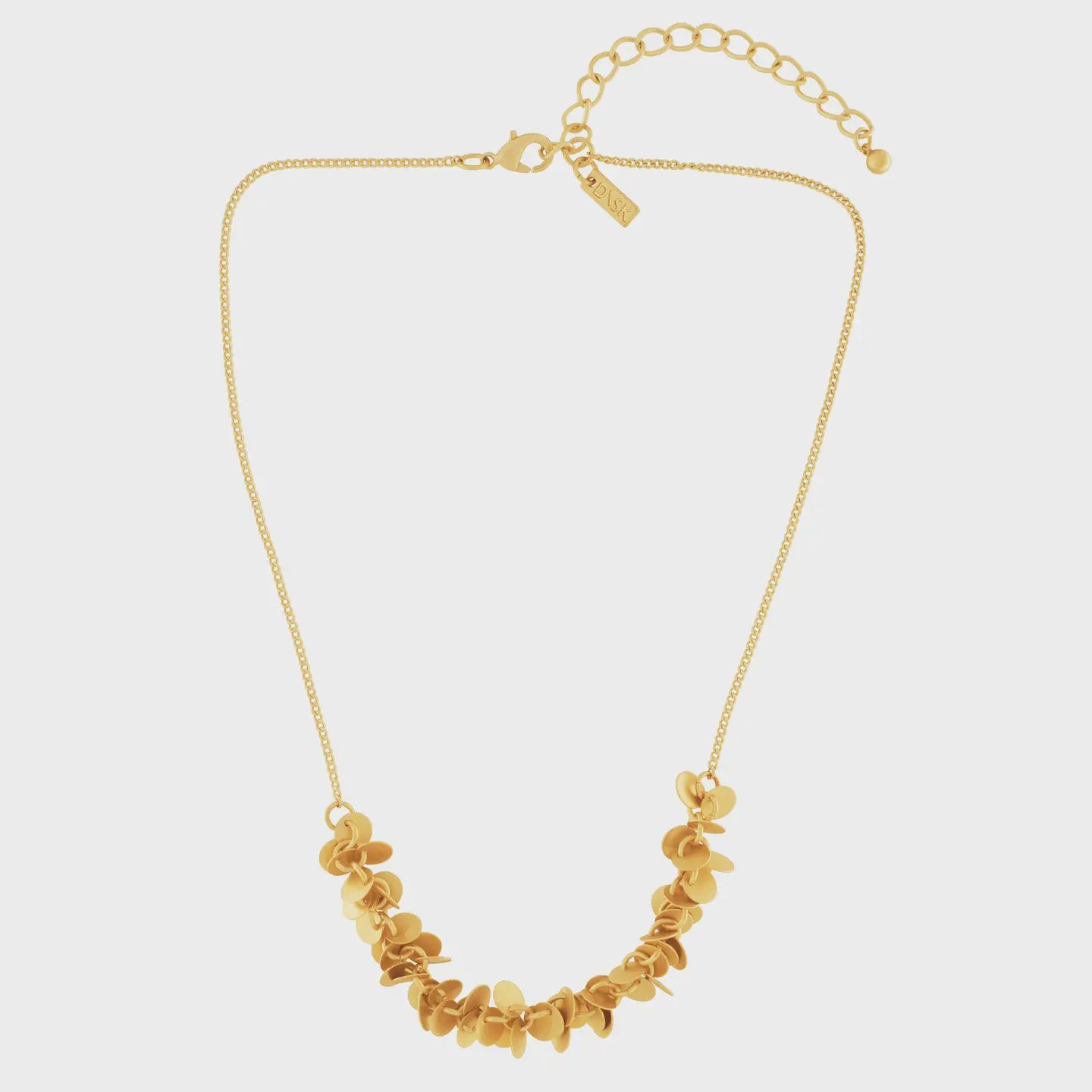 Theia Mini Bouquet Necklace Goldplated