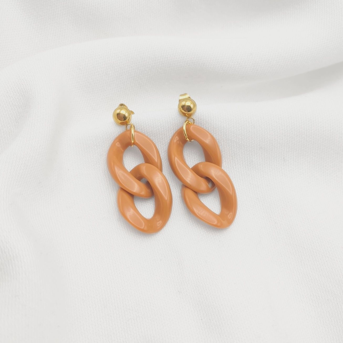 Earring Vintage Caramel