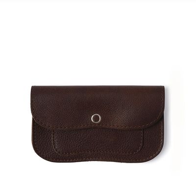 Keecie Wallet | Cat Chase Small | Dark Brown Used Look