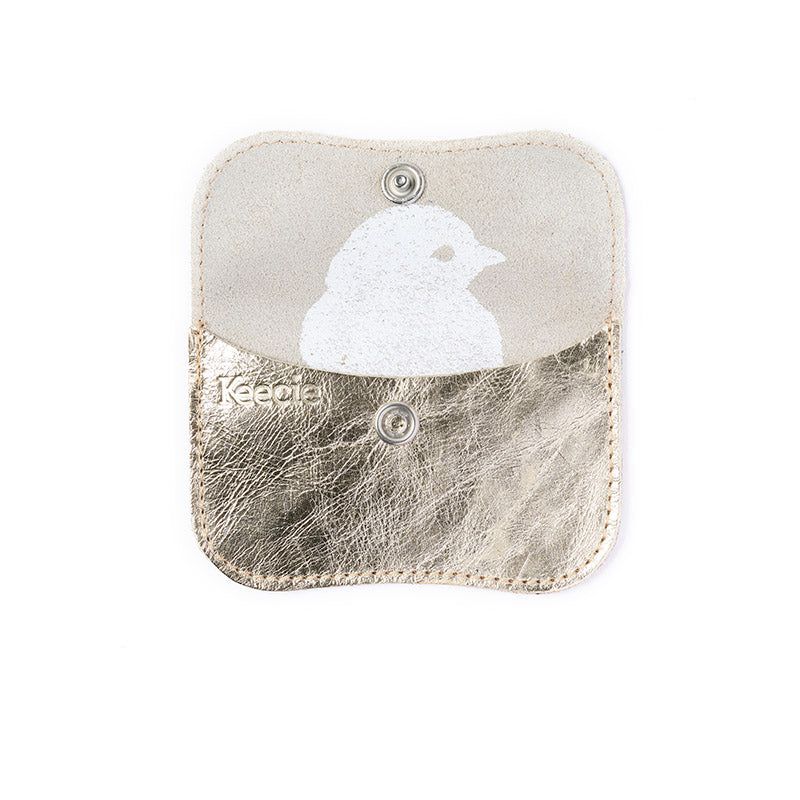 Keecie Wallet | Mini Me | Gold