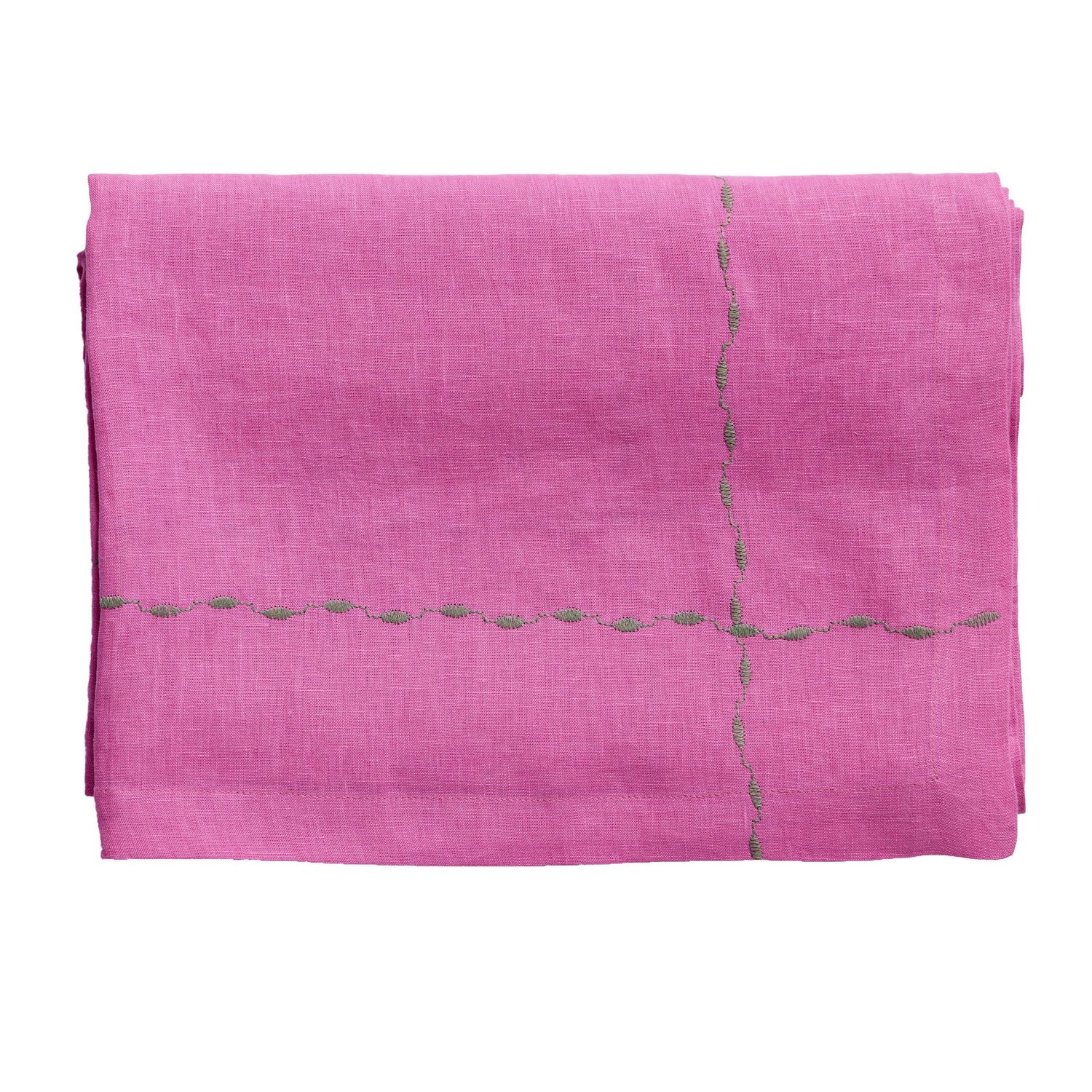 Tafelkleed Meadow - Linen &amp; Cotton Pink 170x250