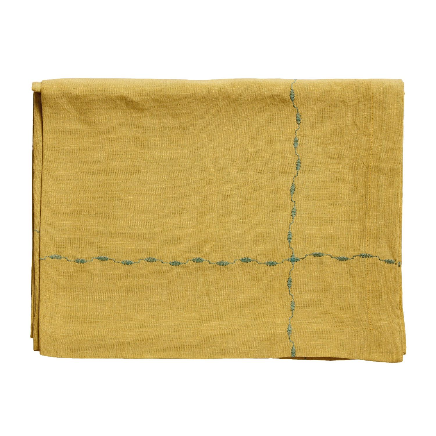 Tafelkleed Meadow - Linen &amp; Cotton Safran 170x300
