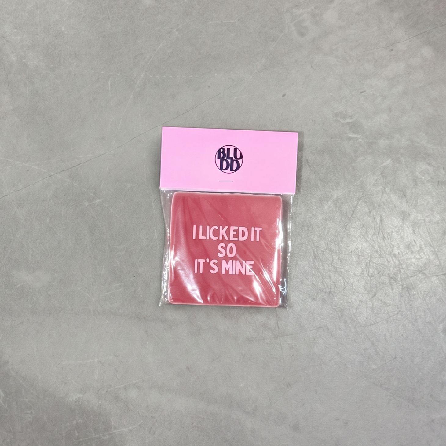 Tegel I Licked It So It´s Mine - Roze/Roze