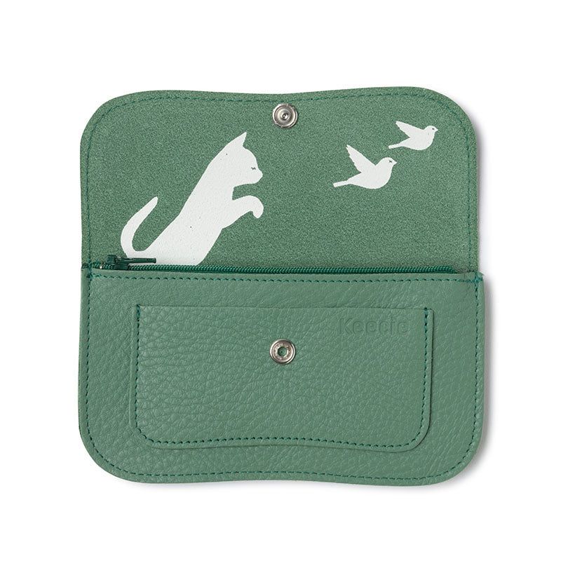 Keecie Wallet | Cat Chase Medium | Forrest