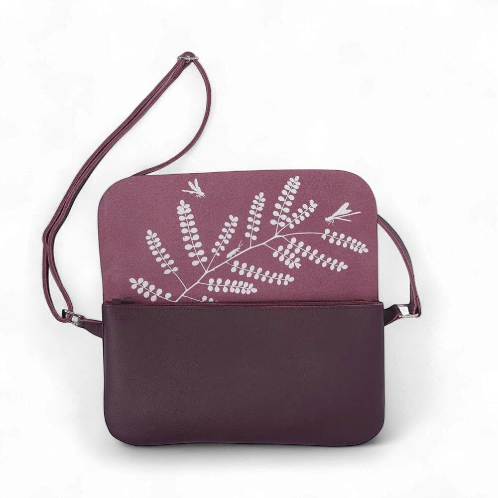 Keecie Bag | Double Up | Aubergine