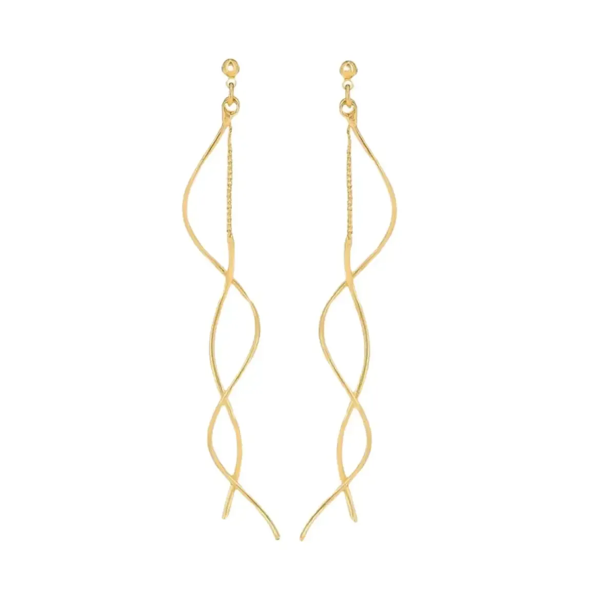 Tara Revolve Earring Gold Plating