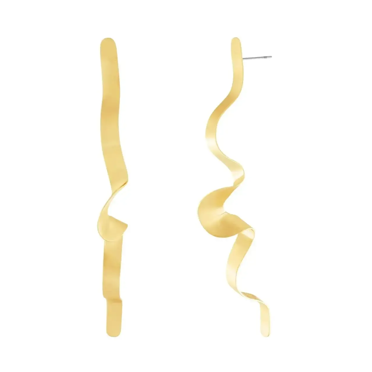 Tara Wave Earring Goldplated