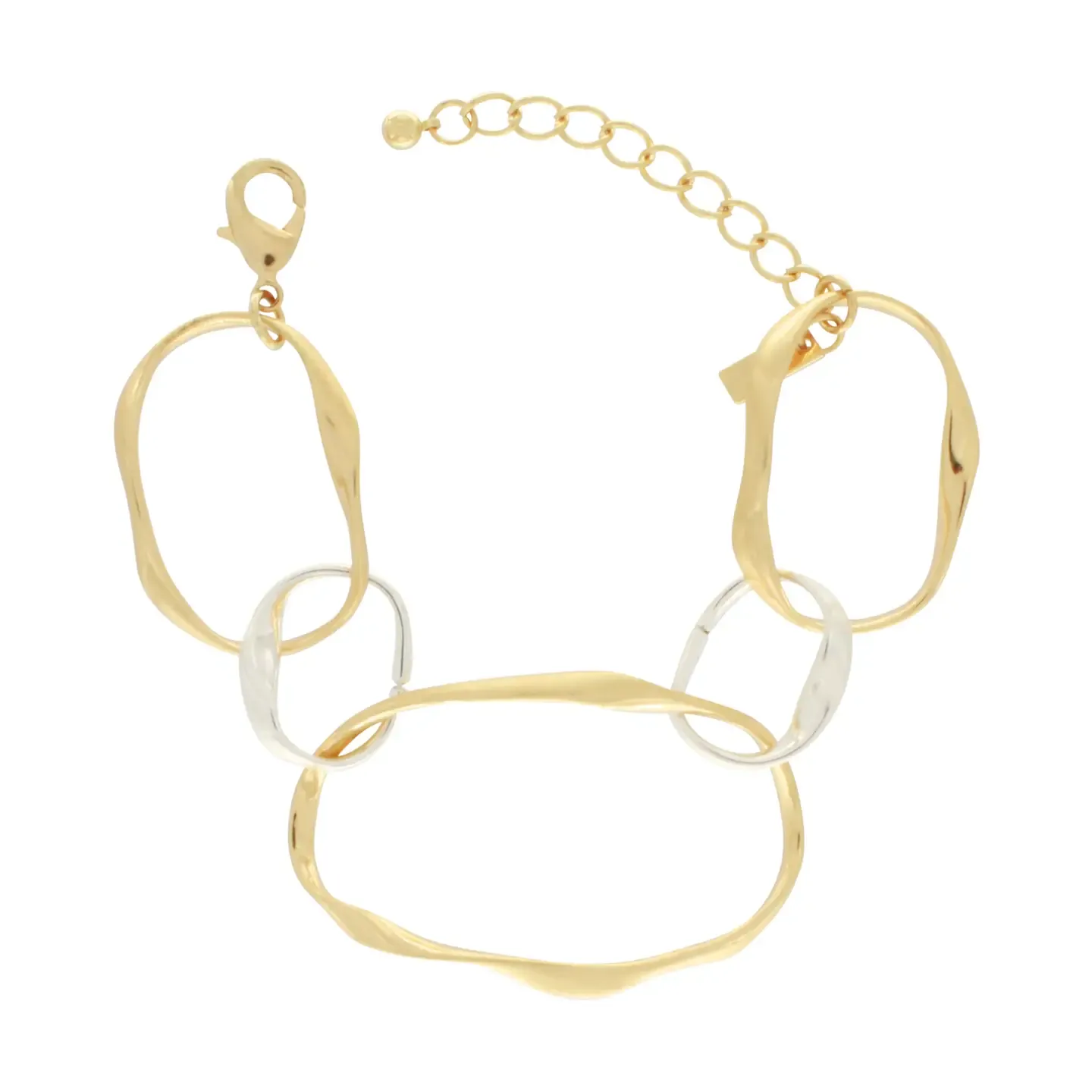 Elysian IN:STORE 2-tone Organic Bracet Gold Plated