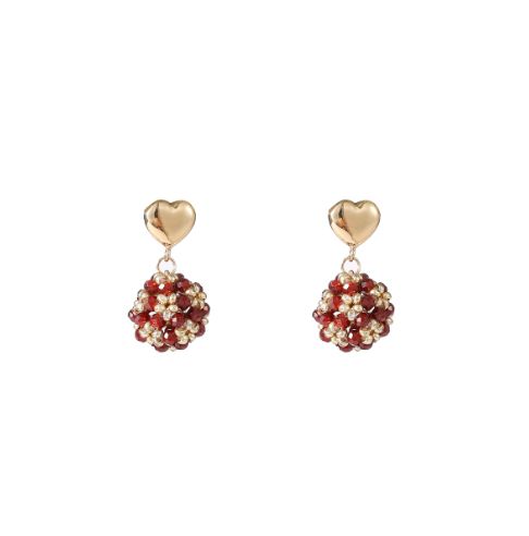 Heart Stud Ball - 14K +