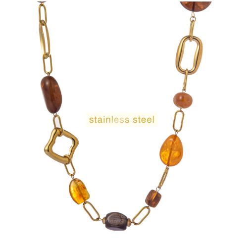 Long Shapes Necklace