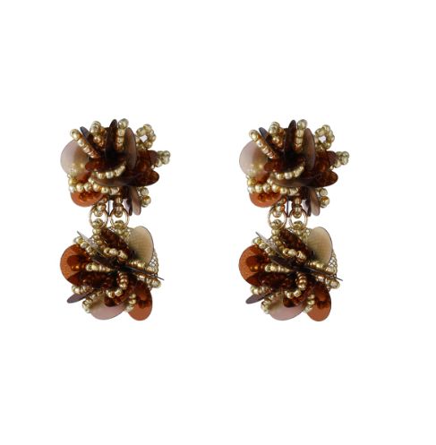 Double Sequin balls - 14K