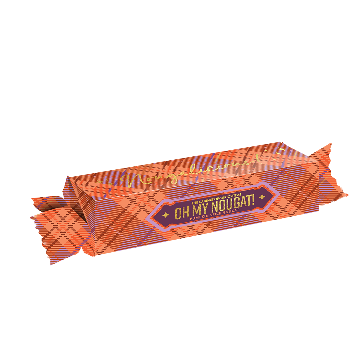 Pumpkin Spice Nougat | Tartan Orange