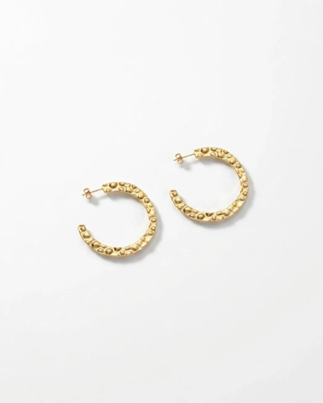 Sol Earring Hammered