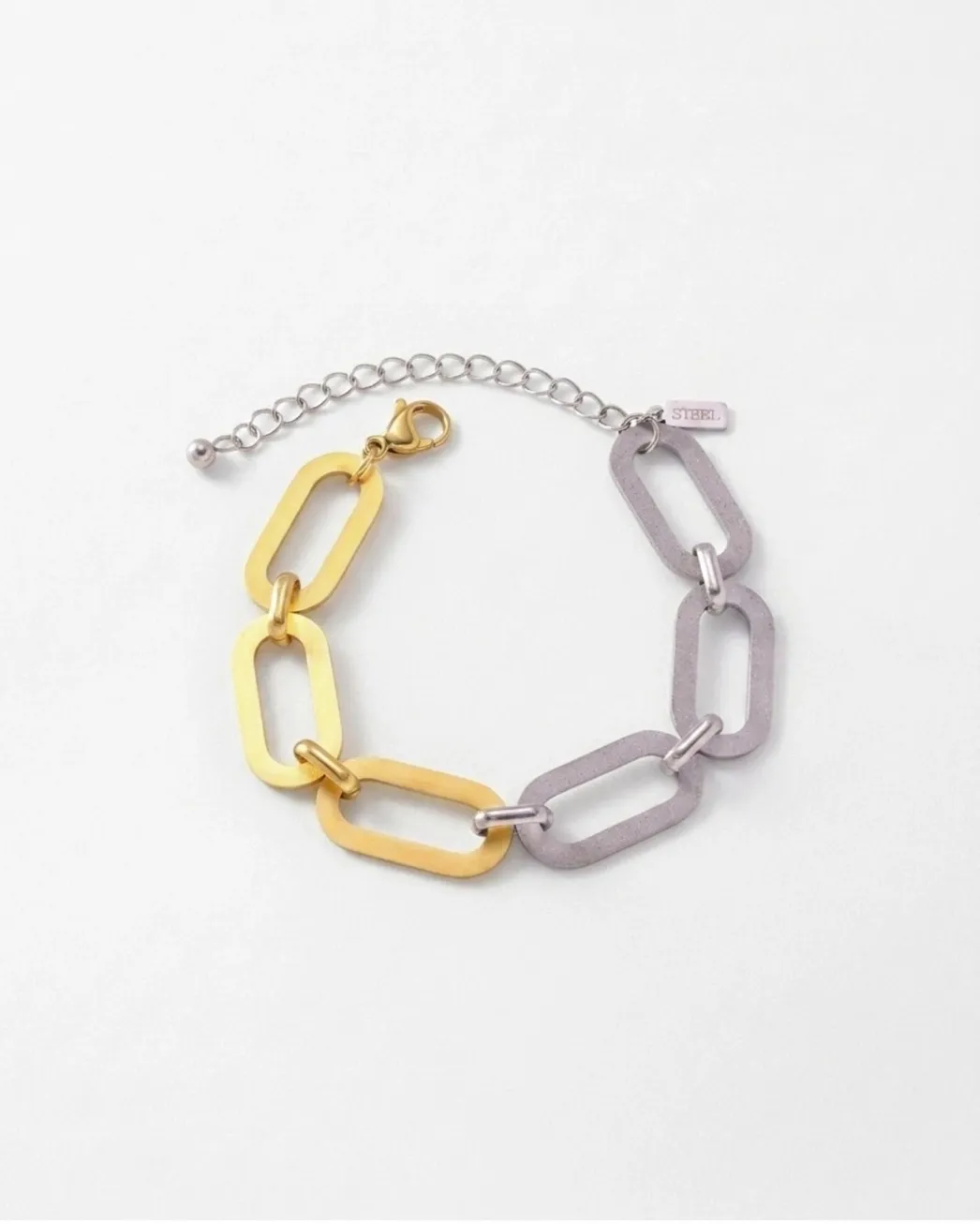 Selma Duo Tone Bracelet
