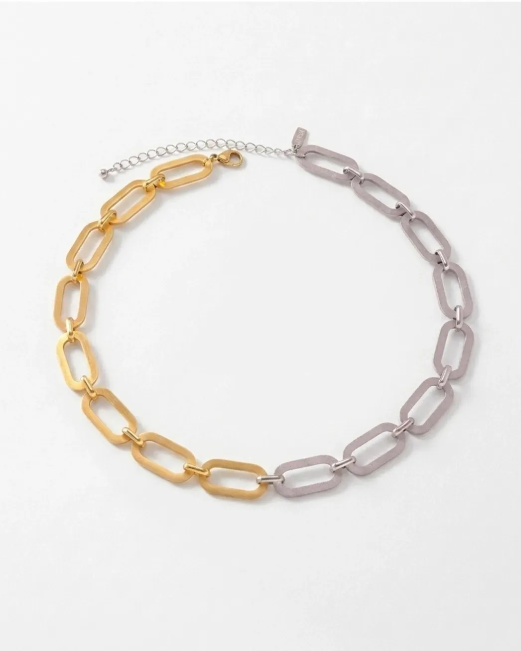 Selma Two Tone Necklace