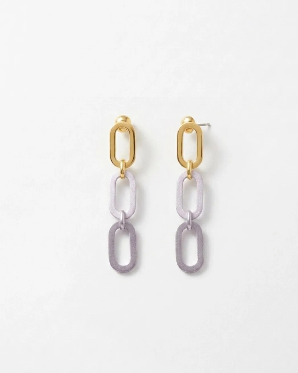 Selma Two Tone Earring