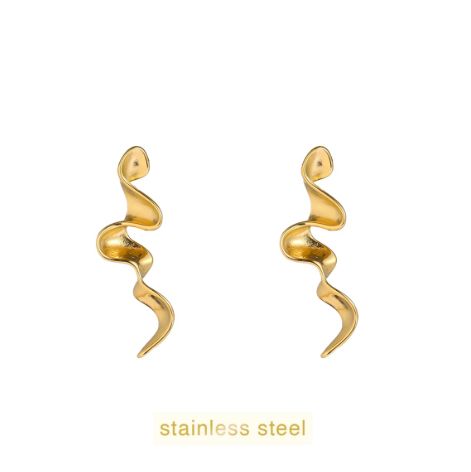 Big Ribbon Stud