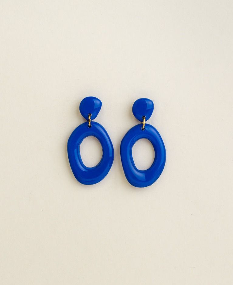 Earrings Elin - Cobalt