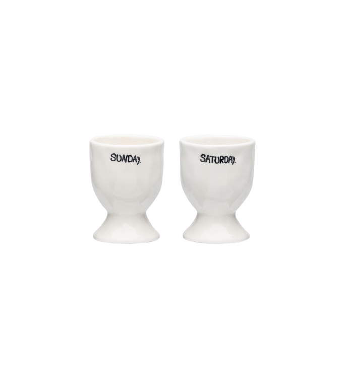 Weekend Egg Cup Set of 2