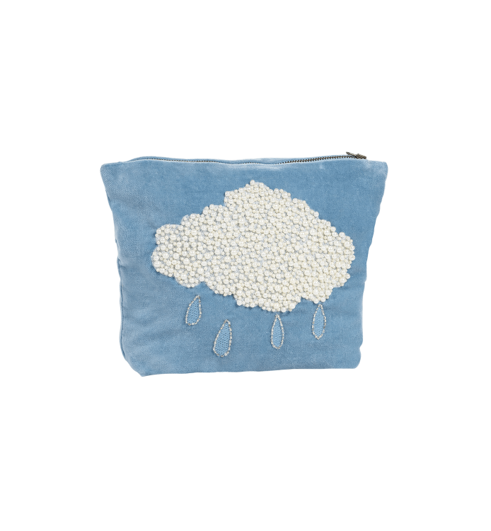 Beaded Pearly Weather Make-up Bag