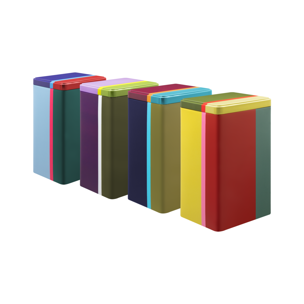 Voorraadblikken ´Yara` - Set van 4